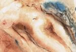 Croquis I, Aquarelle sur papier, 14 x 10 cm, 1999