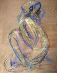 Fi Donc !, Pastel sur papier, 82 x 63 cm, 1998