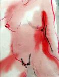 No name, Aquarelle sur papier, 17 x 14 cm, 2009