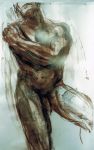 Znayiou, Pastel sur papier, 180 x 162 cm, 1998