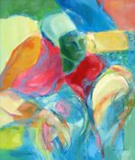 L'air d'été, Huile sur toile, 45 x 35 cm, 2008