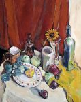 Cuisine, Huile sur toile, 72 x 58 cm, 1994